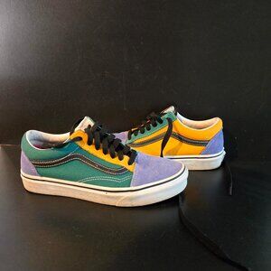 Vans Off the Wall Skater Sneakers Mix & Match Old Skool M5.5 W7